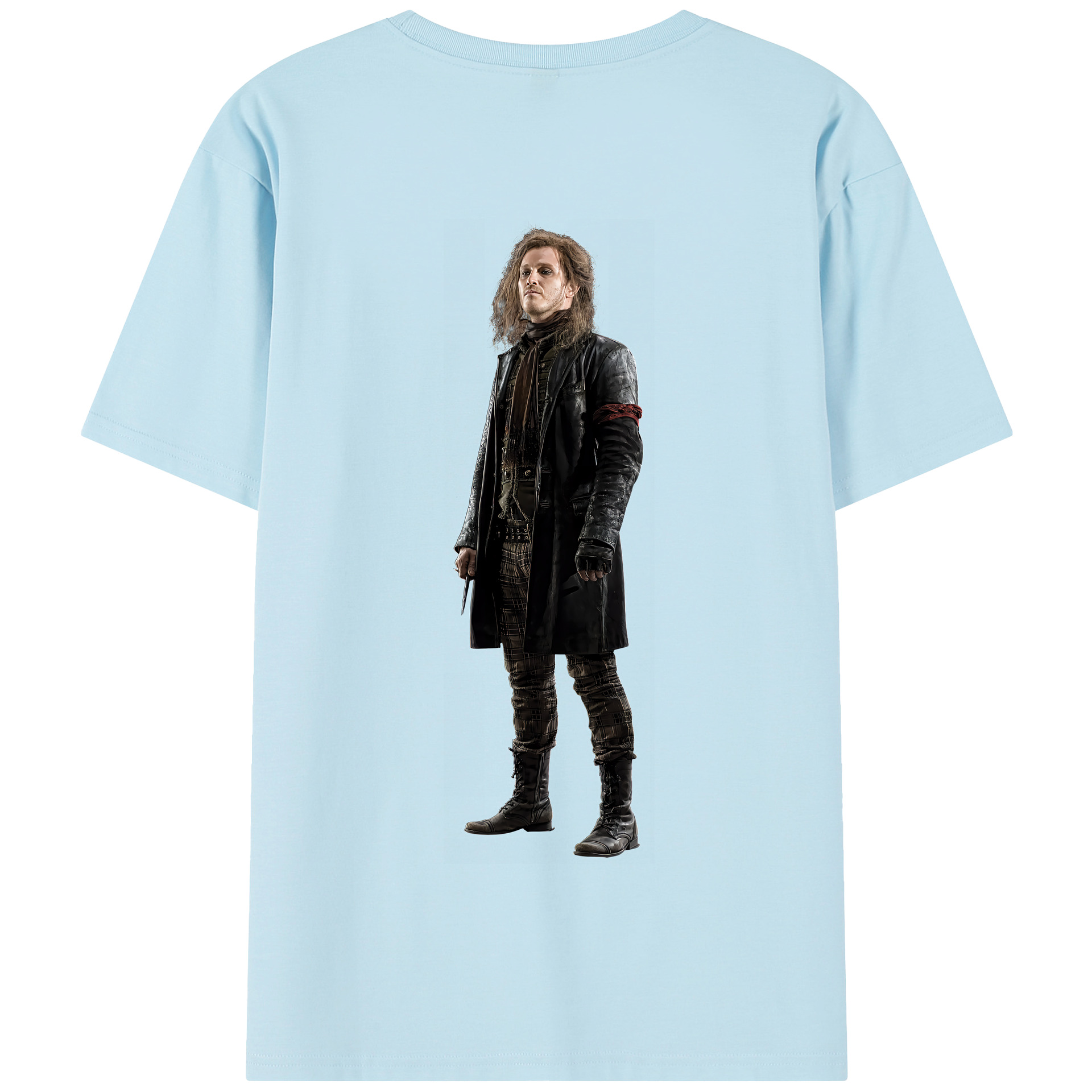 （画像用） Harry Potter ハリー・ポッターシリーズ 綿100％半袖Tシャツ（背面プリント）